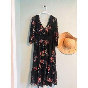FLORAL MAXI